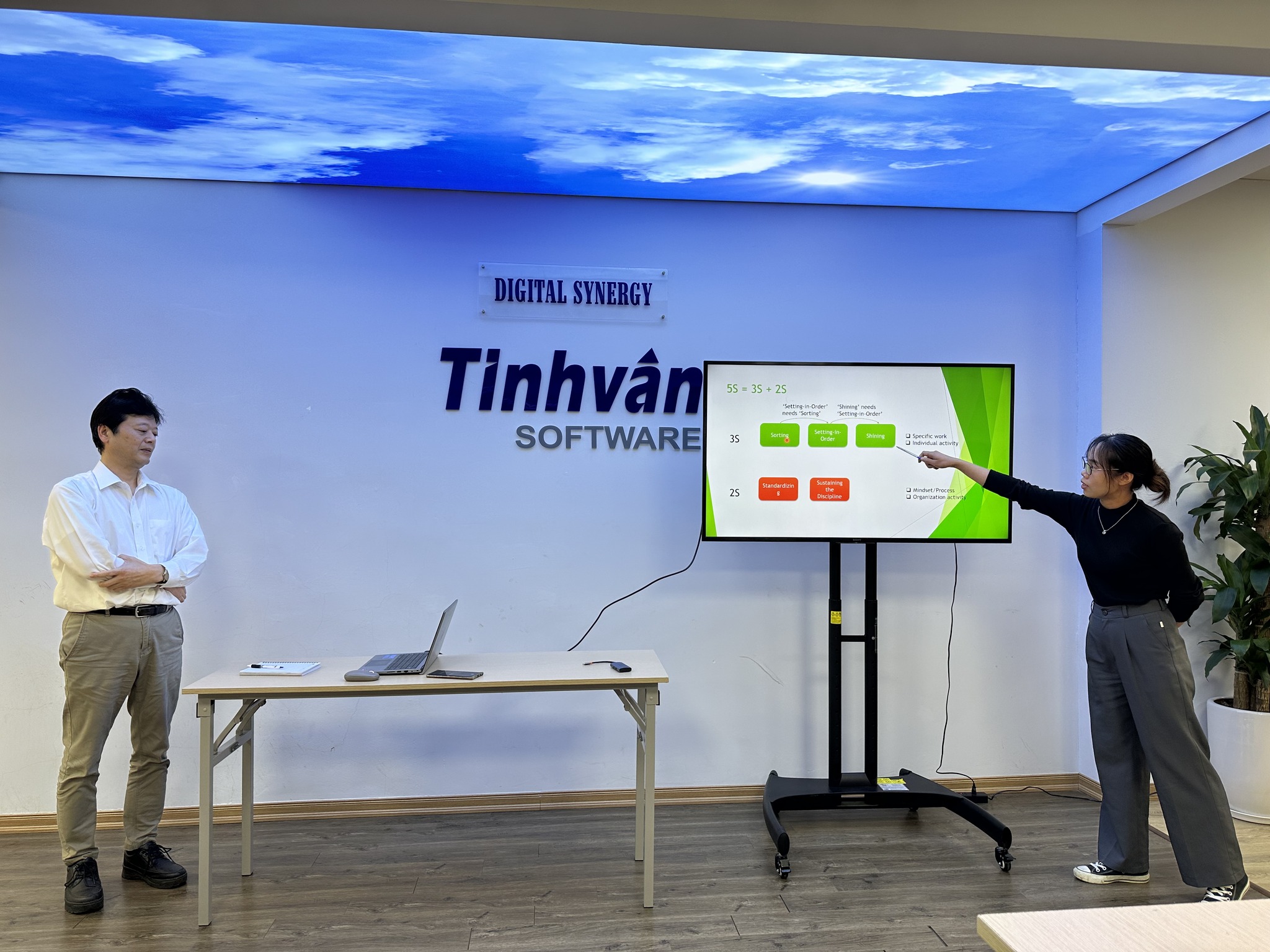 Tinhvan Software Tổ Chức Buổi Đào Tạo Về Quy Định 5S Dành Cho Nhân Viên
