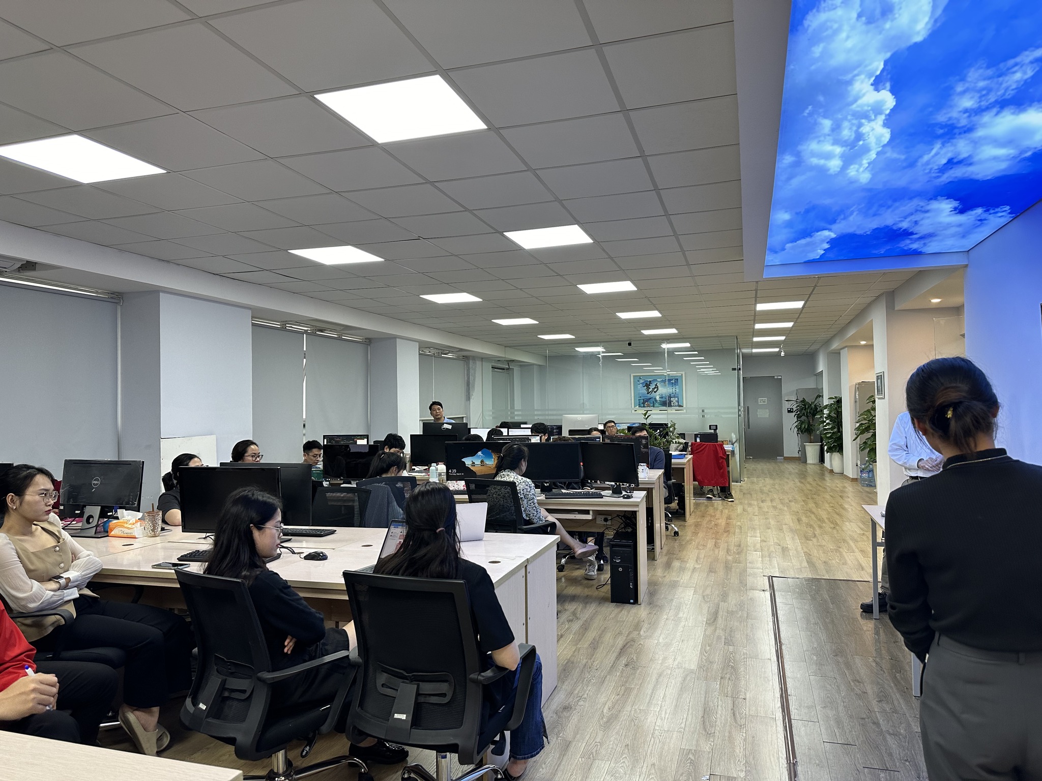 Tinhvan Software organizes a training session on the 5S regulations for employees